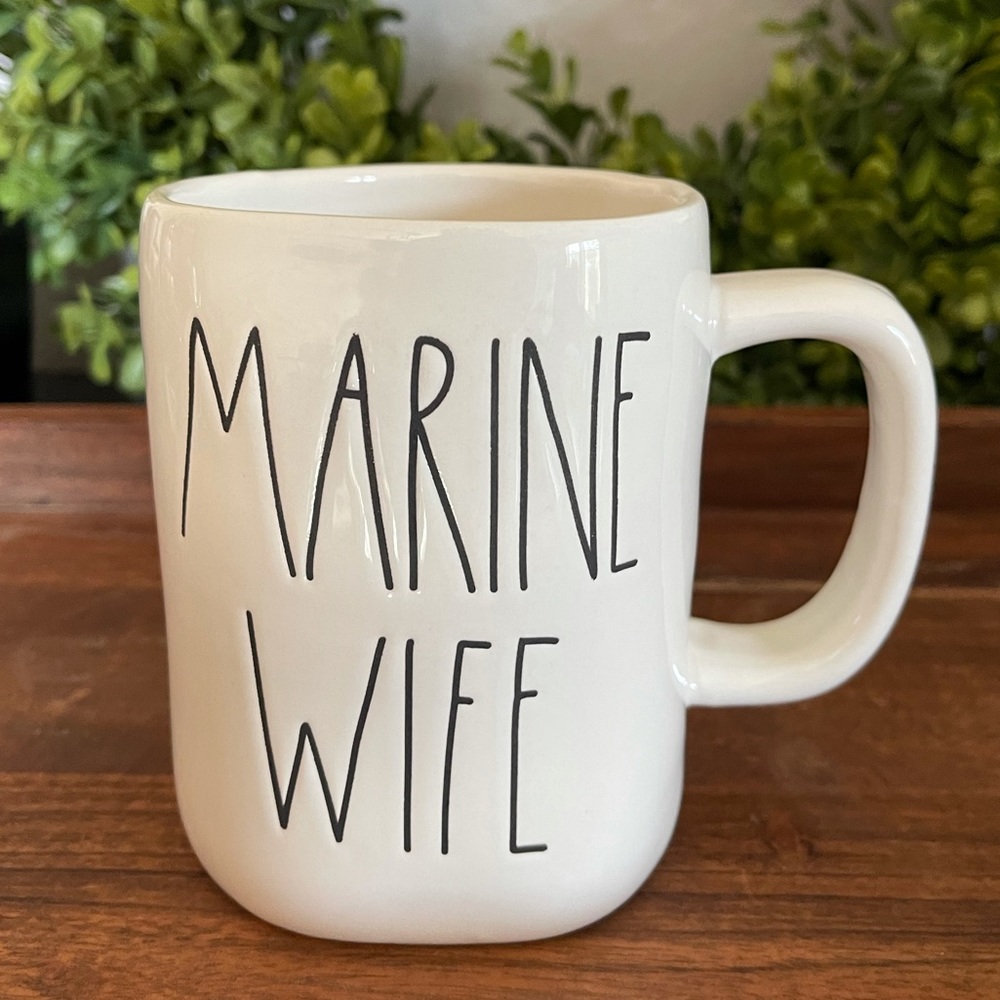 Rae Dunn Mug Marine Wife
